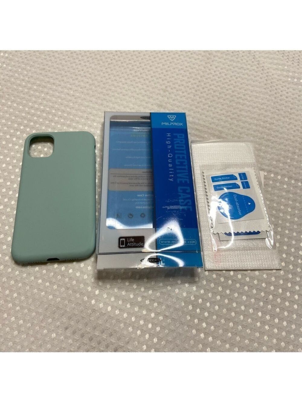Milprox Mint Green iPhone 11 Liquid Silicone Case 6.1 inch
